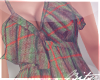 |BB|Tartan Dress Top