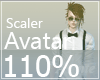 Avatar Scaler 110% m/f