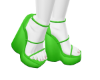 ZK| Lime Strap Sandal