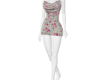 Cream White Floral Dress