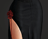 $ Red Rose maxi skirt