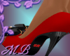 MB Black Red Heels