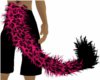 Neko leopard tail Pink