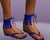 Cobalt Blue Sandals