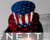 NT F 4th July Vtg Hat