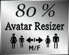 Avatar Scaler 80% M/F