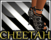 gold cheetah heels