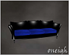 Black & Blue Sofa