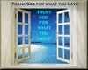 Trust GOD!