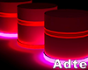 [a] Neon Cylinder Red