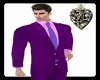 Suit Full Violet Elegant