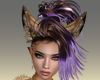 (7K)Brown Wolf Ears