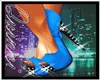 [Q!] Blue Spike Heels