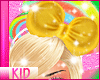 KID Yellow Hair Bow