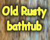 Old Rusty Bathtub/Shower