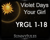 Violet Days - Your Girl