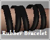 Rubber Bracelet Black