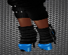 P* Casual Boots Blue