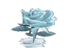 Ice Rose 3D wall hanging