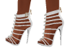 Selena White Heels