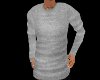 Grey Dress Sweater Male