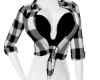 BLACK & WHITE PLAID