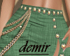 [D] Tiara green skirt RL