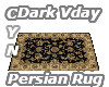 Dark VDay Persian Rug
