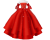 ~L/G Christmas Gown Red