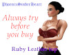 Rruby Leather top