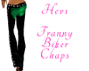 Franny Biker Chaps green
