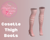 Cosette Thigh Boots