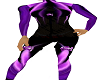 Purple/Black Jumpsuit