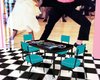 50's table +chairs  