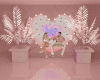 Pink romantic photo room