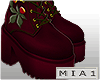 Boots burgundy