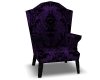 Purple Velvet Chair