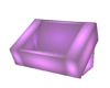lavender cube chair