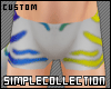 [sc]Rainbow pie shorts m