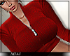 !M! Adriana top red