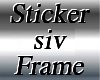 silver frame hang stk