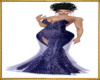 Designer gown purple