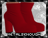 M*-X-GOGO BOOTS RED