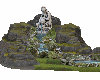 Rocky Waterfall Pond