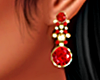 New Year Ruby Earrings