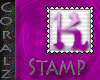 Pink "K" Stamp
