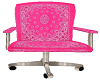 office chair pink
