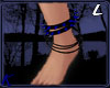 Blue Ankle Bracelet (L)