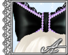 Pearl Lace Bow~ Black