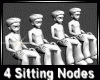 4 SITTING NODES